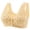 Beige, variant on Lixiuxyad Full Figure Bras Women's Comfortable And Sexy Transparent Shoulder Strap Cordless Backless Spongeless With Convertible Shoulder Straps