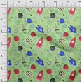 thumbnail image 3 of oneOone Silk Tabby Light Green Fabric Galaxy Craft Projects Decor Fabric Printed By The Yard 42 Inch Wide, 3 of 4