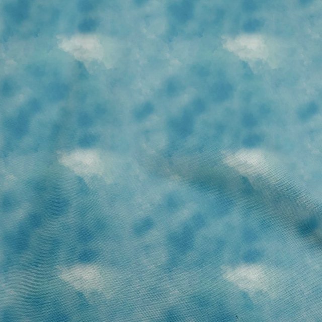 oneOone Velvet Blue Fabric Abstract Smoke Sewing Material Print Fabric By The Yard 58 Inch Wide