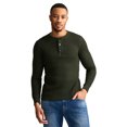 thumbnail image 1 of Jockey Men's Long Sleeve Waffle Henley, 1 of 6