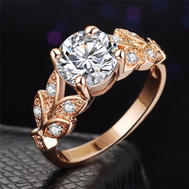 EGNMCR Ring Ladies Bagues Femmes Mode Colorées Goutte d'Eau Ovales Bagues de Mariage Bagues Cadeau 1 Pce