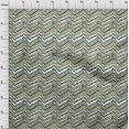 thumbnail image 3 of oneOone Cotton Poplin Fabric Chevron Flame Stitch_Printed Craft Fabric BTY 42 Inch Wide, 3 of 4