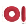 thumbnail image 2 of Unique Bargains Inflatable Seat Cushion, Portable Donut Cushion Backrest Seat Donut Pillow, Red, 2 of 6