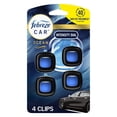 thumbnail image 1 of Febreze Car Ocean Scent Air Freshener Vent Clip, Car Vent Clip, Pack of 4, 1 of 2