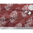 thumbnail image 3 of Soimoi Cotton Duck Fabric Filigree Damask Print Fabric by Yard 56 Inch Wide, 3 of 3