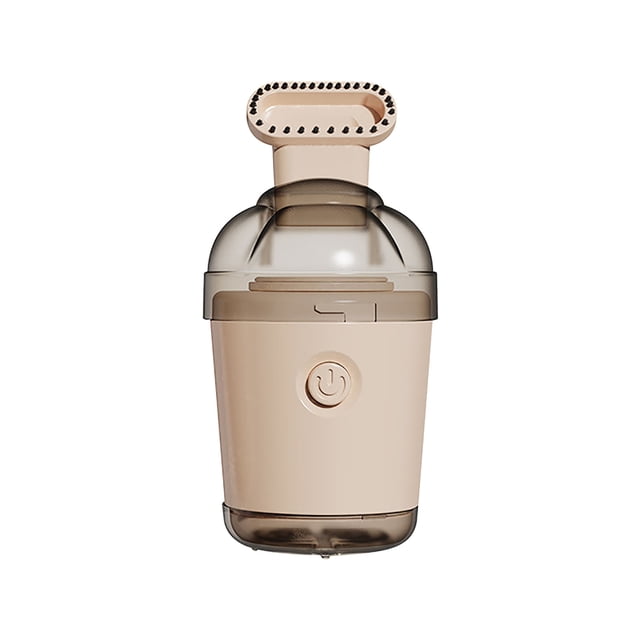 Qocolhg Aspirateur de Bureau, Mini Balayeuse à Poussière de Table Écoénergétique, Haute Endurance jusqu'à 20-30 Jours, Conception Sans Fil pour Clavier/maison/école/bureau (Café)