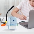 thumbnail image 4 of CaiYueKe Crayon Sharpener, Manual Hand Crank Crayon Sharpener, Transform Dull Crayons into Sharp, with Removable Shavings Container, for Home, Art Projects, and Travel, 4 of 7