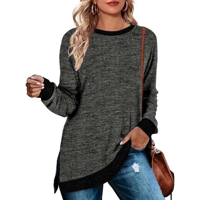 Hauts de Tunique à Manches Longues pour Leggings