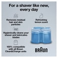 thumbnail image 4 of Braun Clean & Renew Refill Cartridges CCR, Replacement Shaver Cleaner Solution for Clean&Charge Cleaning System, Pack of 6, 4 of 15