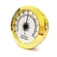 thumbnail image 2 of 1pc Round Analog Hygrometer For Humidors Gold For Guitar Violin Cigar Tobacco Box, 2 of 6