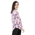 thumbnail image 3 of Inkmeso Haut Décontracté Élégant à Manches Longues Imprimées pour Femmes, T-Shirt d'Été Basique Confortable, 3 of 7