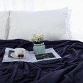 thumbnail image 3 of Unique Bargains Home Bedroom Soft Microplush Fleece Throw Blanket for Twin/Full/Queen Bed, 3 of 10