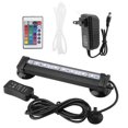 thumbnail image 1 of Qiilu Fish Tank Light, RC Tank Light,Fish Tank Bubble Light Underwater Led Light with Remote Control Aquarium Light Kit, 1 of 8