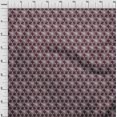 thumbnail image 3 of oneOone Viscose Jersey Fabric Floral Block Printed Fabric 1 Yard 60 Inch Wide, 3 of 5