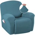 thumbnail image 1 of Super Stretch Recliner Couch Covers Chair Cover Form Fitted Non Slip Reclining Slipcovers for Standard Large Recliner, Soft Thick, 1 of 7