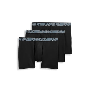 Jockey Boxeur-Brief en Microfibre Actif pour Hommes 5 Po - Lot de 3
