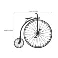 thumbnail image 2 of Pendentif Mural Exquis en Forme de Vélo Rétro, Artisanat en Métal, Déco de Vélo Rétro, 2 of 5