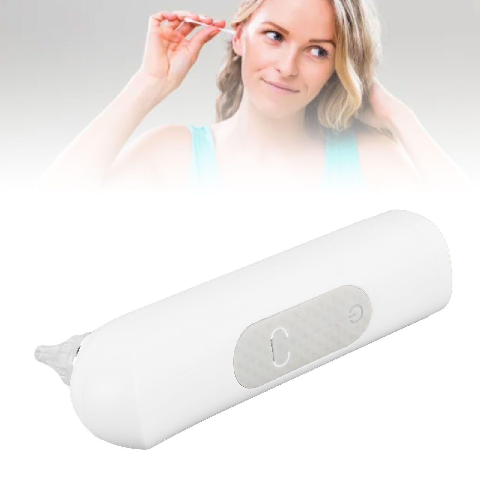 Electric Ear Dryer, Portable Constant Temperature Ear Drying Device with One Button Activation, for Home and Travel