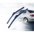 thumbnail image 1 of TopOne Universal Boneless Wipers Rubber Belt Wiper Blades Multi Size For All U-shaped Car, 1 of 8