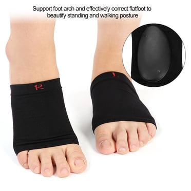 TOPINCN Arch Support Pads, Orthotic Silicone Feet Foot Arch Support Cushion Shoe Insoles Pads Sore Relieve, Orthotic Arch Support