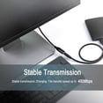 thumbnail image 3 of Fasgear USB 2.0 Extension Cable: 16.5ft/5m USB 2.0 Type A Male to Female Extension Cord Data Transfer Extender with Gold-Plated Connector for USB Flash Drive/Hard Drive/Mouse/Printer (Black), 3 of 6