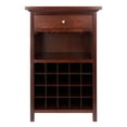 thumbnail image 4 of Winsome Chablis wine cabinet in Walnut Finish, 4 of 9
