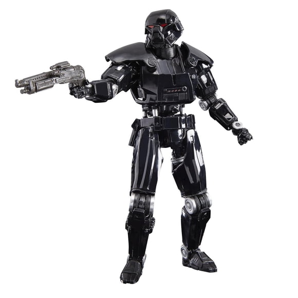 Star Wars The Black Series Dark Trooper Toy 6-Inch-Scale Star Wars: The Mandalorian Collectible Action Figure, Toys for Kids Ages 4 and Up