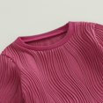 thumbnail image 3 of Baby Boys 2PCS Pants Sets Long Sleeve Round Neck Sweatshirt Tops Solid Color Pants Sets, 3 of 7