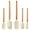 🍒 White_New#5456, variant on Silicone Spatula Set 5-Piece with Wooden Handles • Heat Resistant Non-Stick Scraper Set for Baking Cooking Mixing • DishwasherKitchen Utensils