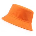 thumbnail image 2 of All Seasons Bucket Hat Exquisite Fishermen Caps Stylish Headwear Fashion Accessory with Solid Color for Outing Travel Wearing Yellow, 2 of 8