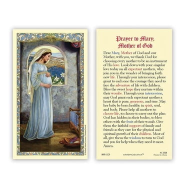 Avalon Gallery 800-1125 Mary Mother Prayer Holy Card