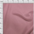 thumbnail image 3 of oneOone Cotton Poplin Magenta Fabric Houndstooth Sewing Craft Projects Fabric Prints By Yard 56 Inch Wide, 3 of 4