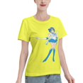 thumbnail image 2 of Women's Basic Short Sleeve T-Shirt Sailor Moon Mizuno Ami, 2 of 6