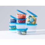 M. Lid Attaché Conteneurs de stockage des aliments - Couvercle en plastique fixé de façon permanente, Space Sauvage (10)