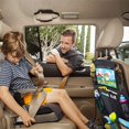 thumbnail image 4 of Car Seat Organiser - Kids Back Seat Organiser, Storage Pockets, Screen Holder, Black, 2 Pack, 4 of 5