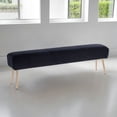 thumbnail image 2 of Banc en velours O'Donell, 2 of 3