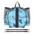 thumbnail image 4 of fastboy Basketball Bag Backpack Waterproof Mesh Pockets for Football Volleyball gray blue 28CM 1Set, 4 of 6