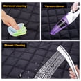 thumbnail image 2 of Car Rear Seat Cushions with Mesh Bag Lanyard for Pet Cat Dog Car Travel, 2 of 8