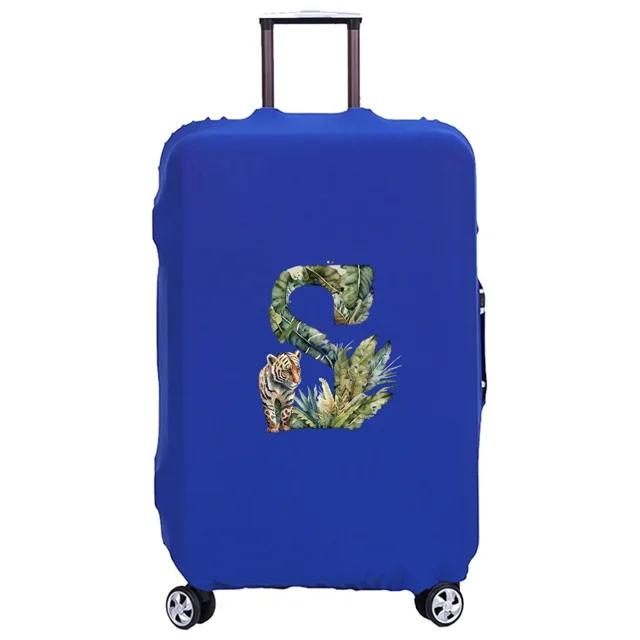 Luggage Cover Washable Case Cover Protective Case Scratch Proof Case Cover Suitable for JungleTiger Print Pattern Fits 18-32inch jungle tiger letterS XL