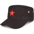 thumbnail image 1 of ORUYROP Chapeau Militaire Vintage Fatigue Étoile Rouge Mao Armée, 1 of 3