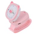 thumbnail image 3 of Mini Ventilateur de Montre, Réglage Automatique de la Taille Ventilateur de Charge Résistant à l'Usure Réglable à Trois Niveaux Dessin Animé pour l'École pour l'Extérieur pour les Enfants Cochon Rose, 3 of 8