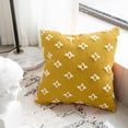 thumbnail image 1 of Styesk Leaf Grass Flowers Pillow Breathable Soft And Washable Sofa Room Display Pillow, 1 of 7