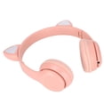 thumbnail image 4 of Cat Ear Headphones,  Headset Support Memory Card, Foldable Cute Cat Ear  Headphone With LED Light, Stereo Surround Sound, For Girls, Woman, 4 of 8
