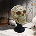 thumbnail image 4 of Way to Celebrate 10in Fortune Teller Skull, 4 of 6