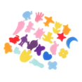 thumbnail image 3 of Abbracc 2- 24 Pieces Sponge Painting Shapes for Kids Early Learning 6 Pcs, 3 of 9