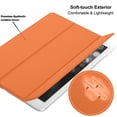 thumbnail image 3 of DuraSafe Cases For iPad PRO 9.7 Inch 2016 Slimline Series Lightweight Protective Cover with Dual Angle Stand & Froasted PC Back Shell - Orange, 3 of 6