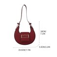 thumbnail image 3 of One Shoulder Crossbody Bag Leather Large Capacity Multi Compartment Women Bag, 3 of 3