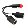 thumbnail image 3 of Car Charger Splitter,2 Way Car Charger Way Power Adapter Cigarette Lighter Splitter Exceptional Value, 3 of 8