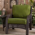 thumbnail image 4 of South Pine Porch Outdoor 2-Piece Deep Seat Cushion Set, Hunter Green, 4 of 4