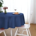 thumbnail image 4 of 70 Inch Round Tablecloth for Dining Table - Wrinkle Resistant Polyester Fabric in 9 Colors for Home, Restaurant, or Party Use, 4 of 6